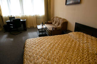 Гостиница Аристоль Уфа Бизнес класс с 1 двуспальной кроватью и диваном-4